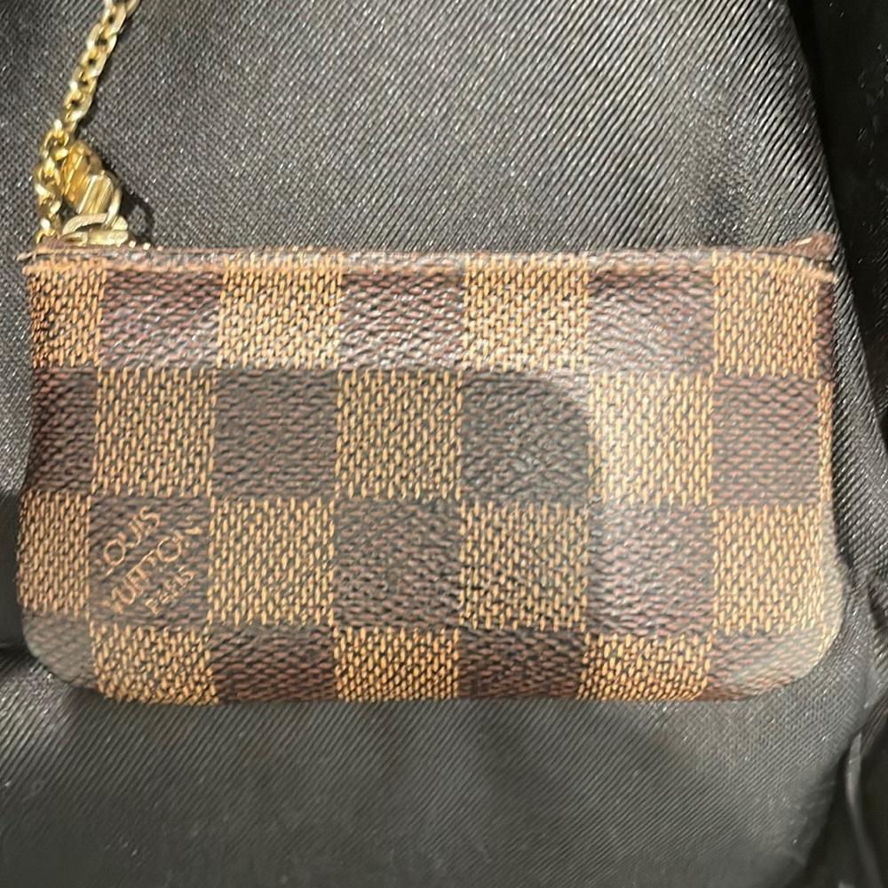 LV Damier key pouch
